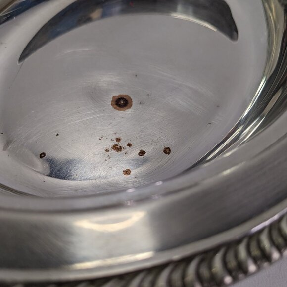 Vintage Oval Serving Dish with Lid, Silver Plated, Two Piece Vegetable Dish - Picture 12 of 14